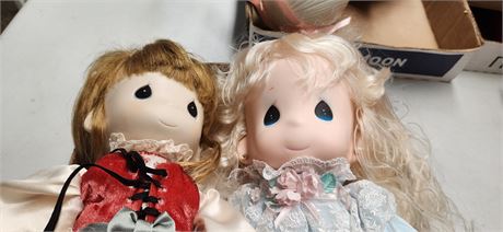 Large Precious moments dolls