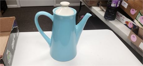 Robin's Egg Blue Coffee & Tea Pot