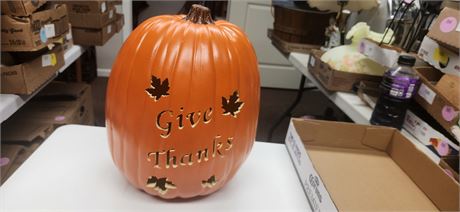 Seasonal Pumpkin Decoration