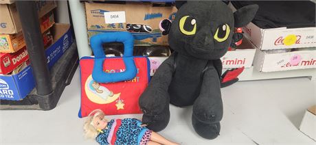 Plush Toys & Barbie Doll