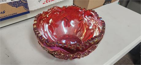 Carnival Glass Bowl