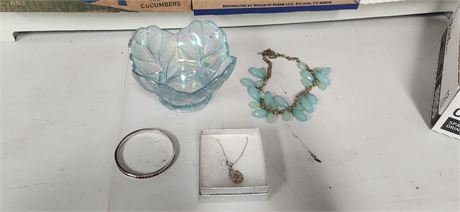 Jewelry & glass Bowl