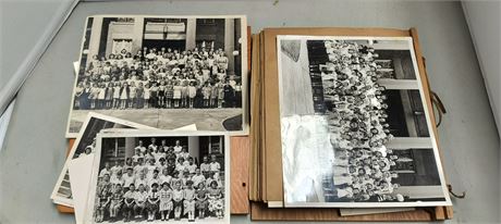 Vintage Scrapbook With Pictures & vintage Valentines
