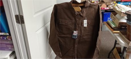Large Size Brown Coat. Size 4XL