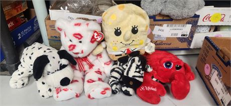 Lot Of Plush Toys