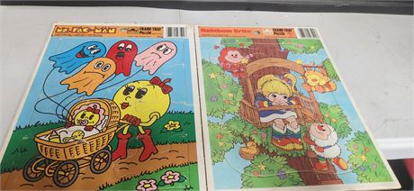 Lot of childrens puzzles