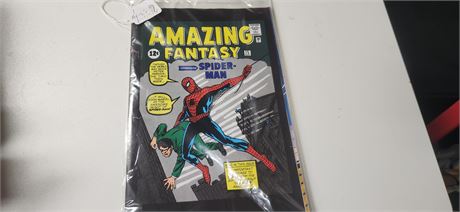 Amazing Fantasy Spiderman Comic Book 2001 Reprint