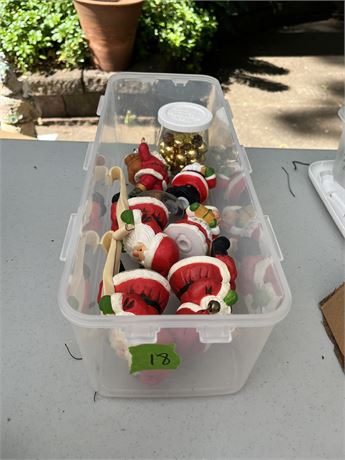 Santas, Mini Bulbs