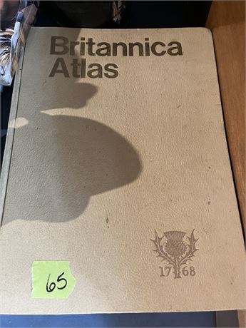 Vintage Britannica Atlas, 1768