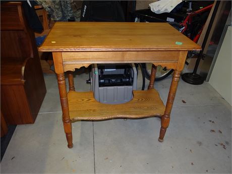 Nice Vintage Table- Probably Chestnut