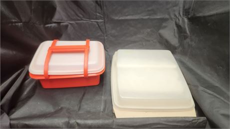 Vintage Tupperware Egg Holder & Storage Container