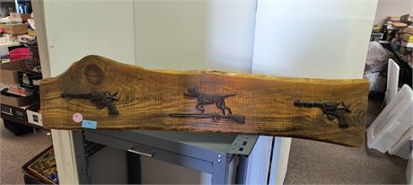 Natural wood coat hanger