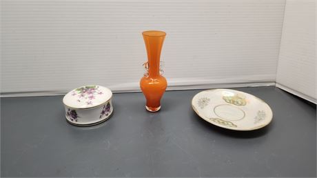 Lot Of Glassware