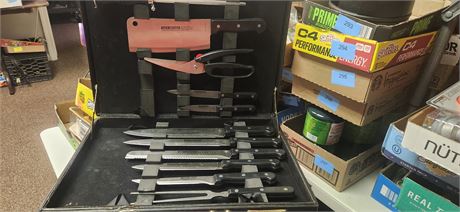 Knife Set & Carry Case