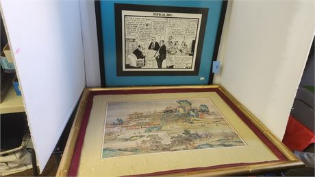 2 Framed Artwork