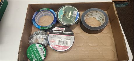 Lot Of Rolls Of Tape