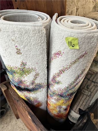Rug Lot, Multi Color Contemporary