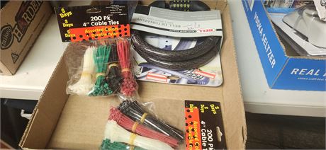 Chain Lock & Cable Ties & Mason's Line