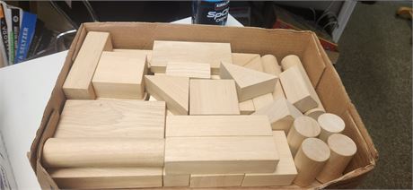 Wood Shaped Blocks