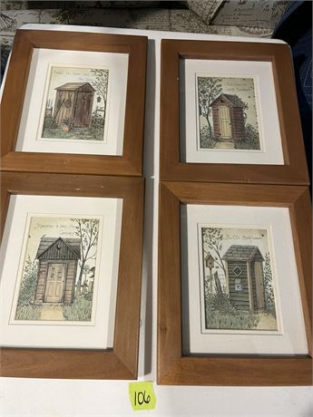 Wall Art, Outhouses