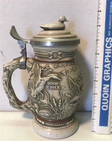 1988 Ceramarte Avon Ducks of the American Wilderness Stein