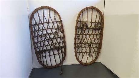 Vintage Wood Snow Shoes