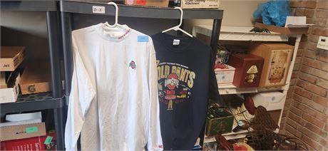 2 Ohio State Buckeyes Shirts. One Long Sleeve Knit & One Tee Shirt. Size XL