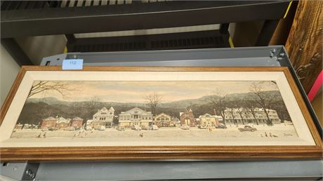 Norman Rockwell Framed Picture