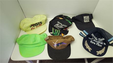 Lot Of Various Baseball Hats