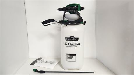 Ground Work 1 1/2 Gallon Pump Sprayer