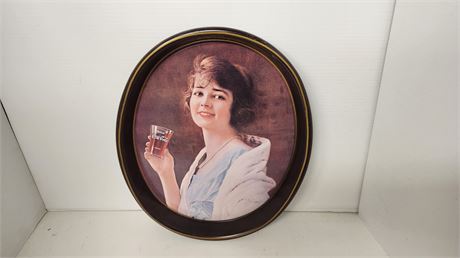 Coca Cola Metal Serving Tray