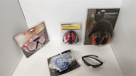Various Eye & Ear Protection