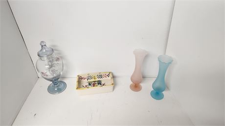 Lot Of Various Glassware