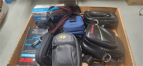 Lot Of Cameras & Cases