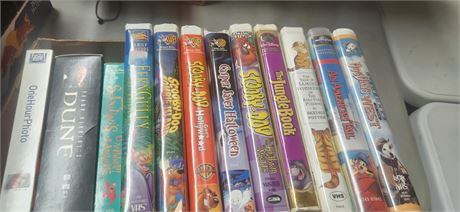 Lot Of VHS Tapes