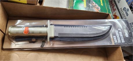 8" hunting knife