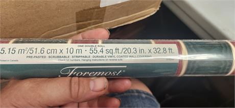 Lot Of Various Rolls Of Wallpaper