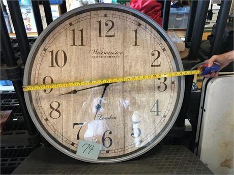 Large Westminster Wall Clock