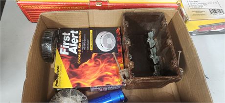 First Alert Smoke Detector & Misc. Items