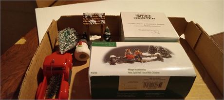 Dept. 56 Christmas Decorations & Misc. Decorations