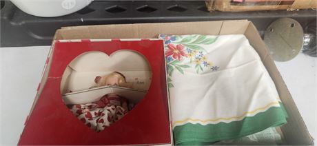 Vintage Nancy Ann Doll & Misc.