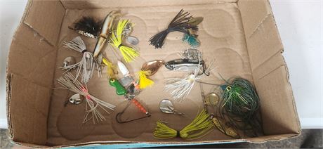 Lot Of Fishing Lures