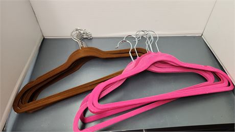 Lot Of Felt Hangers