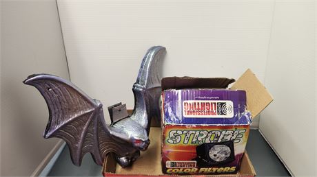 2 Bats & strobe Light. Tested & Works