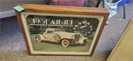 1931 Auburn Clock
