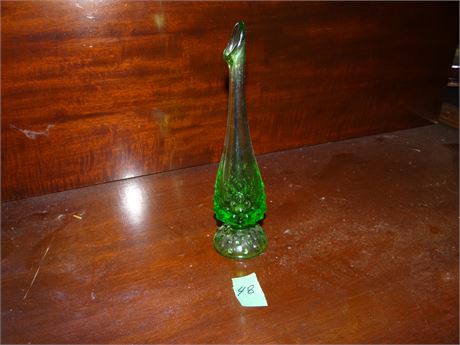 Small Slung Glass Vase