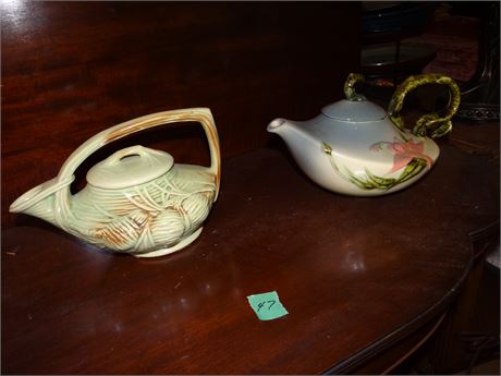McCoy and Hull Tea Pots