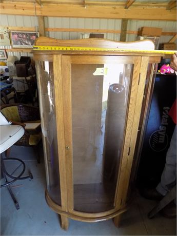 Wood and Glass Cabinet
