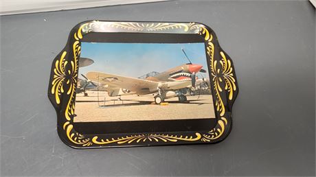 Very Small Metal Decorative Tray