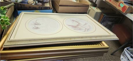 Lot Of Framed Pictures